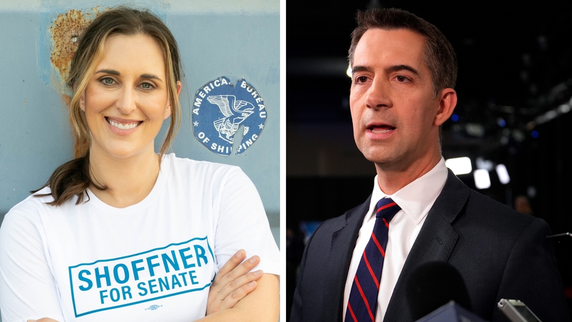 Tom Cotton to face off with Hallie Shoffner in U.S. Senate race