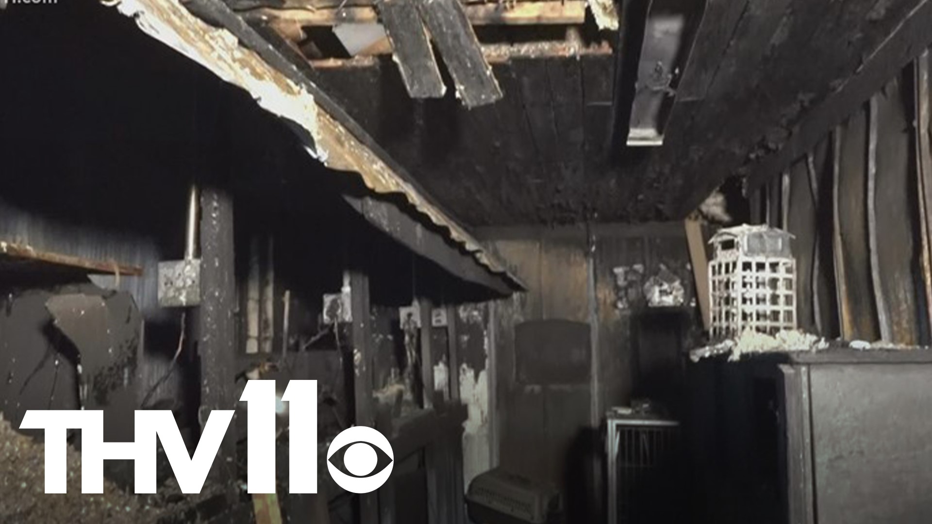 A local petting zoo is devastated after an accidental fire destroys a barn with animals inside.