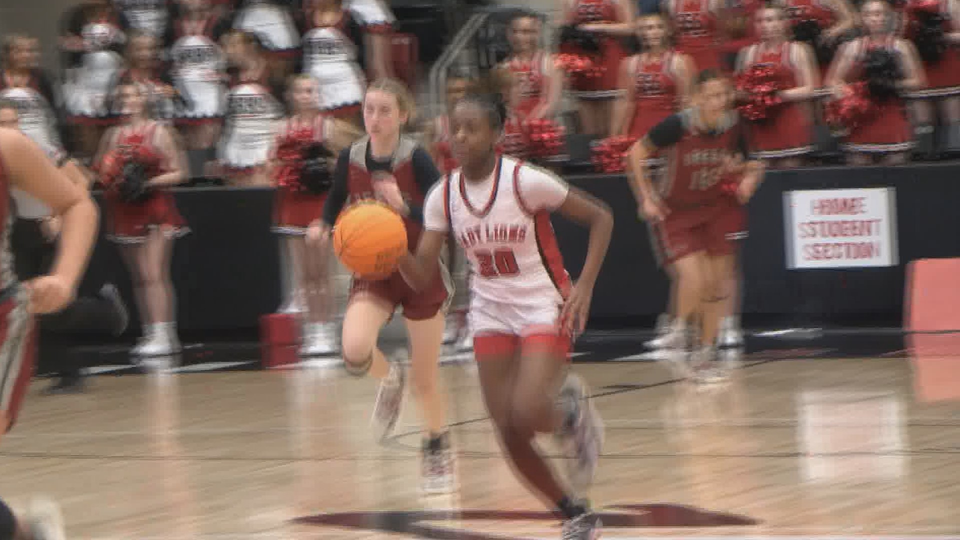 Searcy dominated Beebe 55-39 to advance to the second round of the Class 5A girls state basketball tournament.