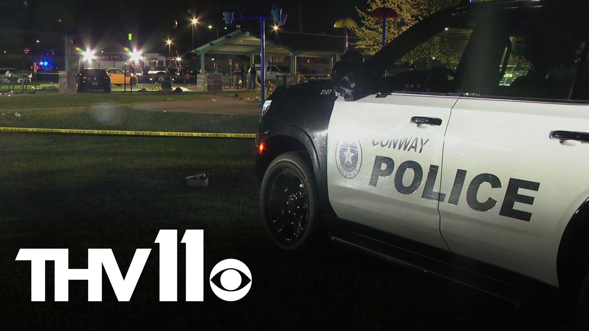 At least two people are dead and nine more were injured during a shooting that took place Sunday night at a Conway, Arkansas park. Here's what we know so far.