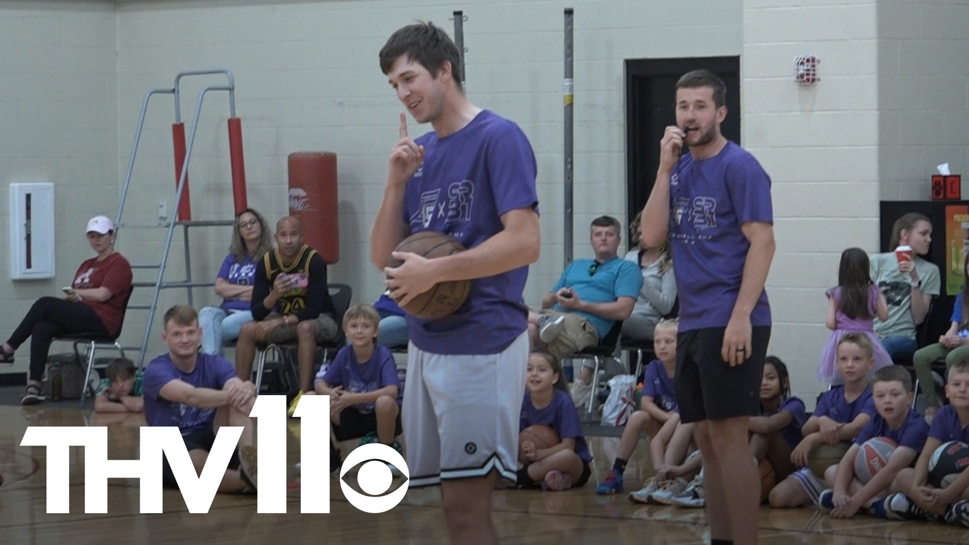 Cedar Ridge Alums and Newark, Arkansas natives Austin and Spencer Reaves hosted their annual basketball camp in Cabot this weekend.