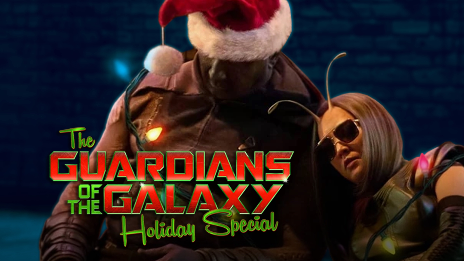 The Guardians of the Galaxy get goofy for Christmas
