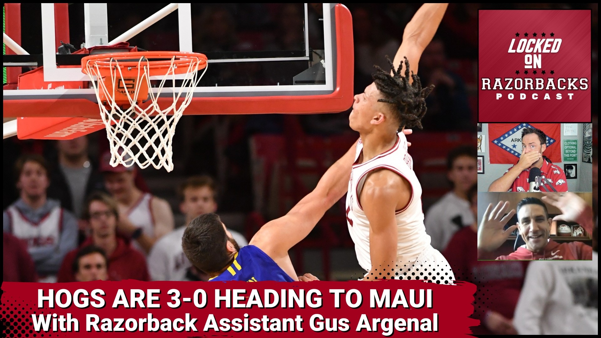 John Nabors is joined by Razorback Assistant Basketball Coach Gus Argenal as they discuss the hot start by the Hogs this season.