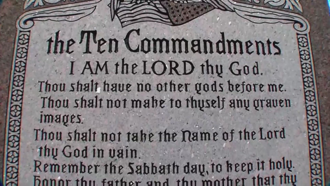 Alabama Gov. Ivey signs bill mandating Ten Commandments display in thousands of classrooms