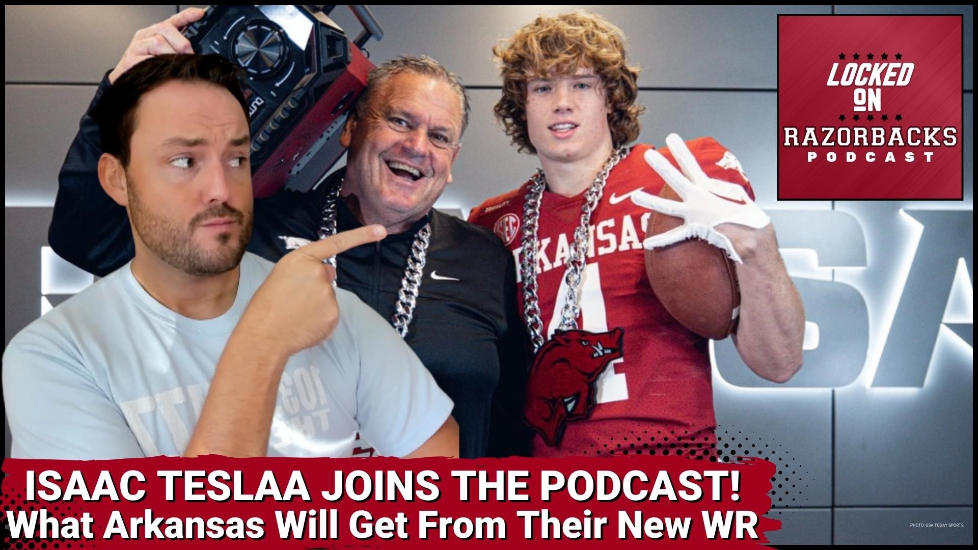 Razorback WR Isaac TeSlaa joins John Nabors as they discuss his journey as a football player thru his collegiate career and why he chose to attend Arkansas.