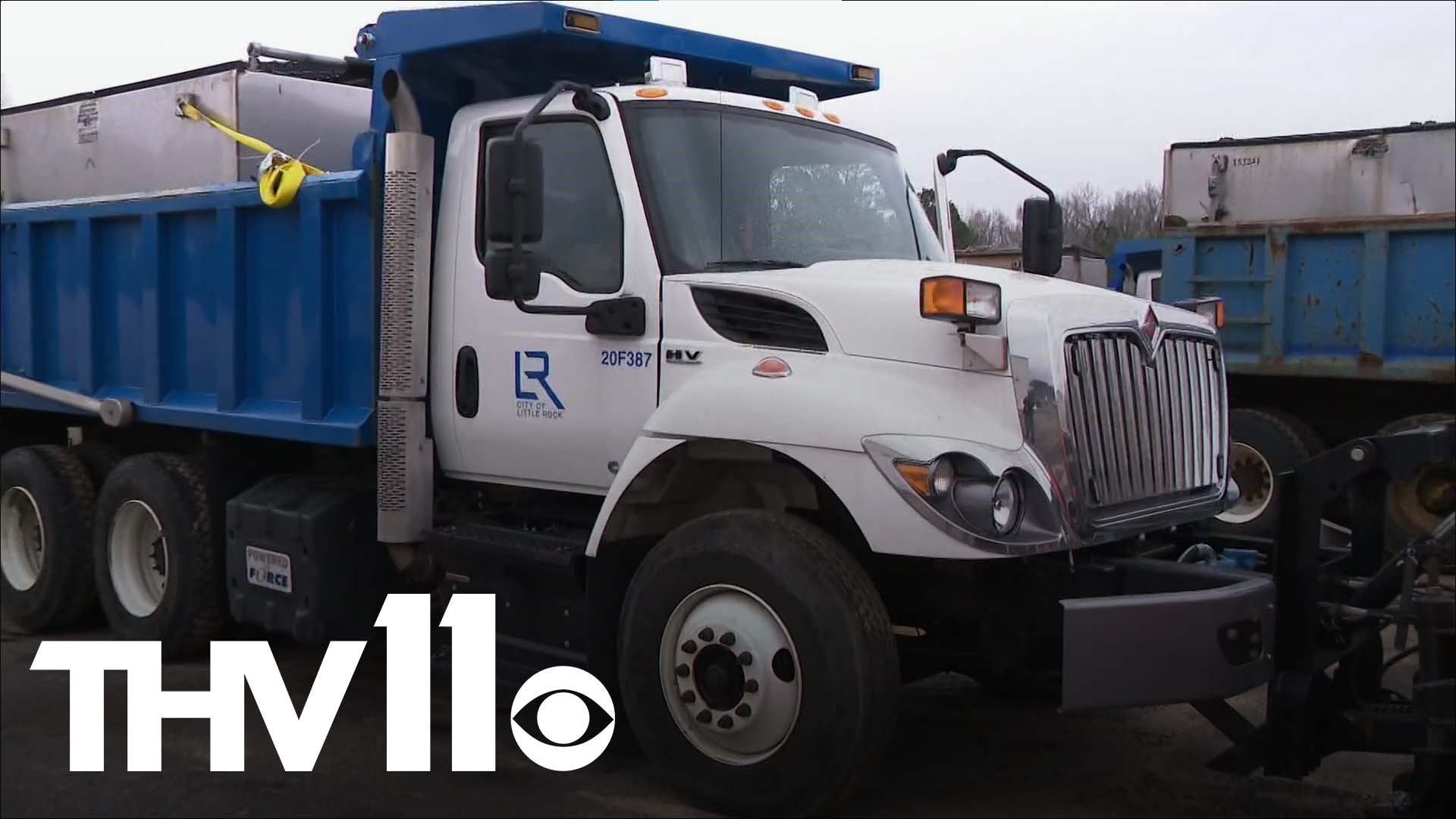 Arkansas crews have said that they're ready for winter weather in the state, even if the ice came a little earlier than expected.