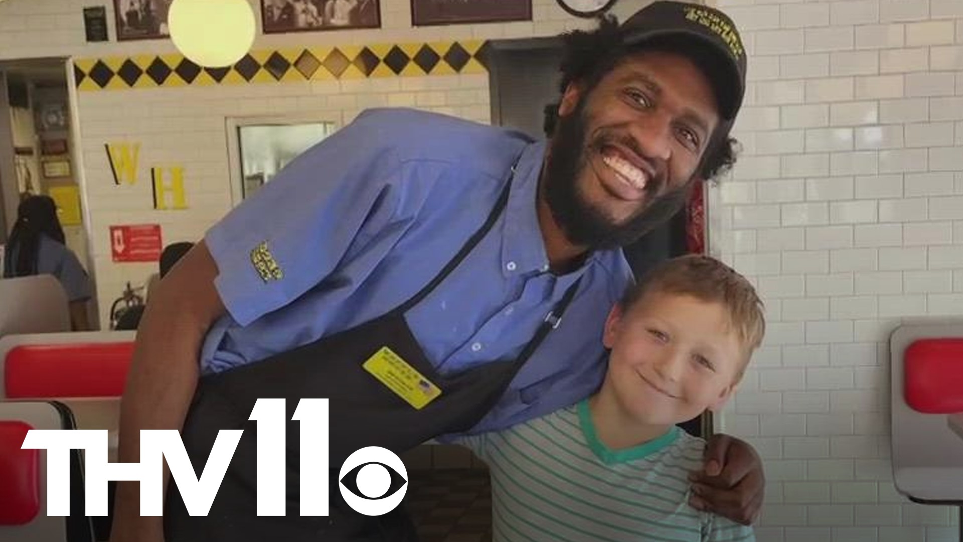 An 8-year-old, and regular at a Little Rock Waffle House, is showing us how he's an all-star by raising money to help out his favorite server and friend.