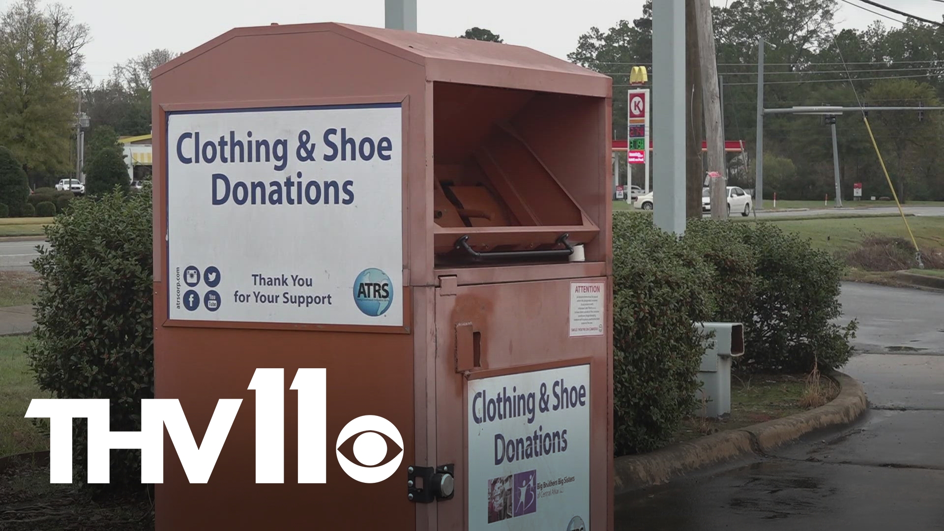 For years, clothing donation bins have been a resource for non-profit organizations, and recently, bins in Central Arkansas have been vandalized and set on fire.