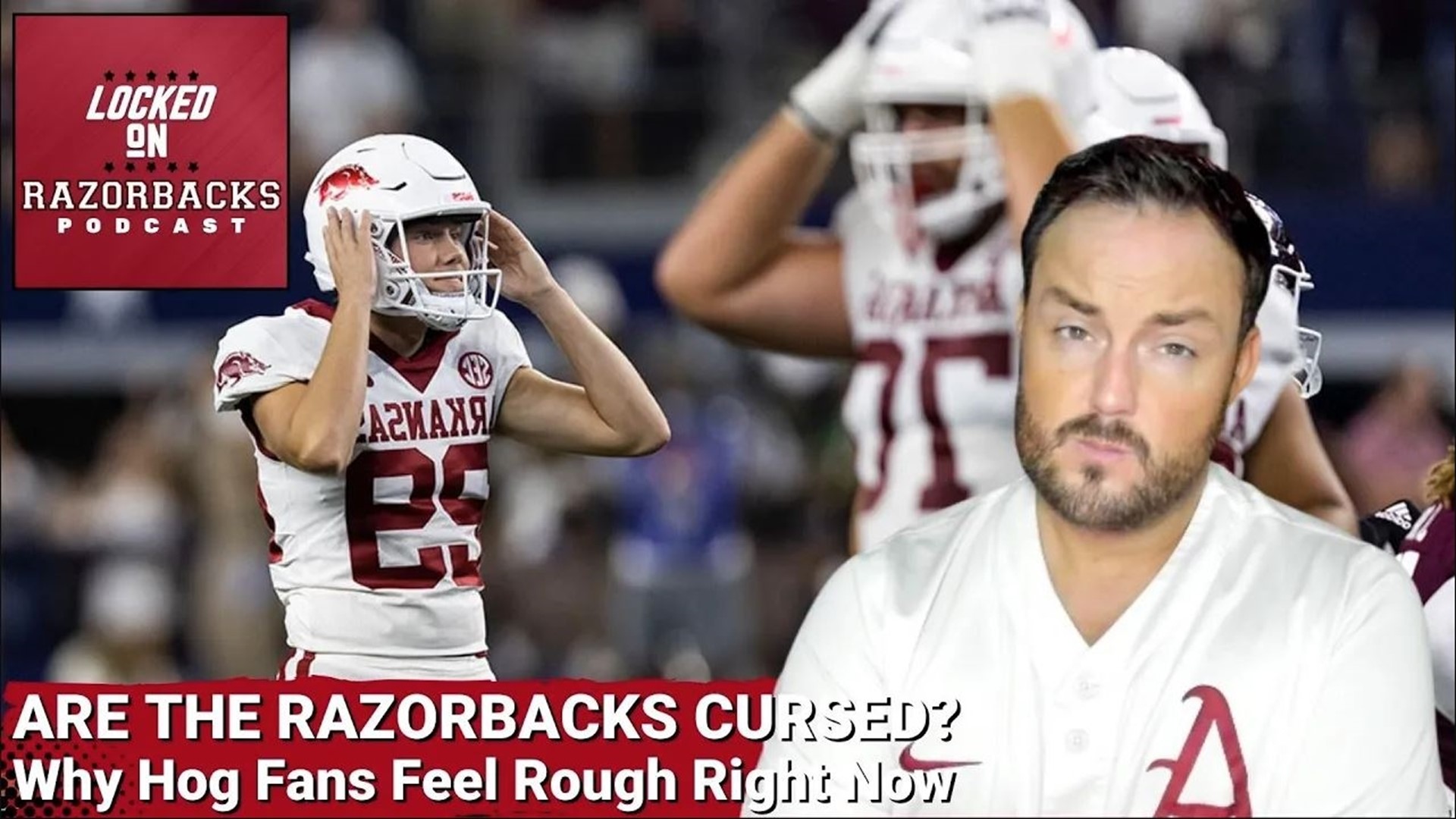 Razorback fans are feeling extremely cursed with the way things are going right now in major sports compared to last year. Do they have reasons to feel that way?
