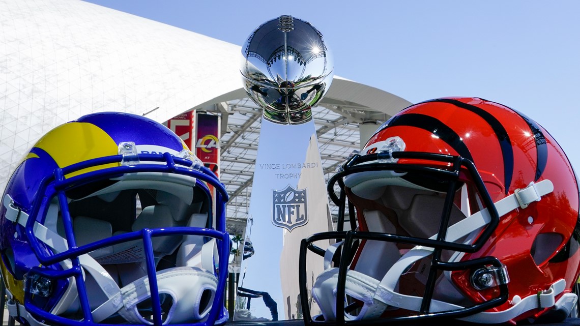 The Paperclip on X: Just hours away from America's biggest game of the  year, the Cincinnati Bengals and Los Angeles Rams will square off in Super  Bowl LVI. A thread on its