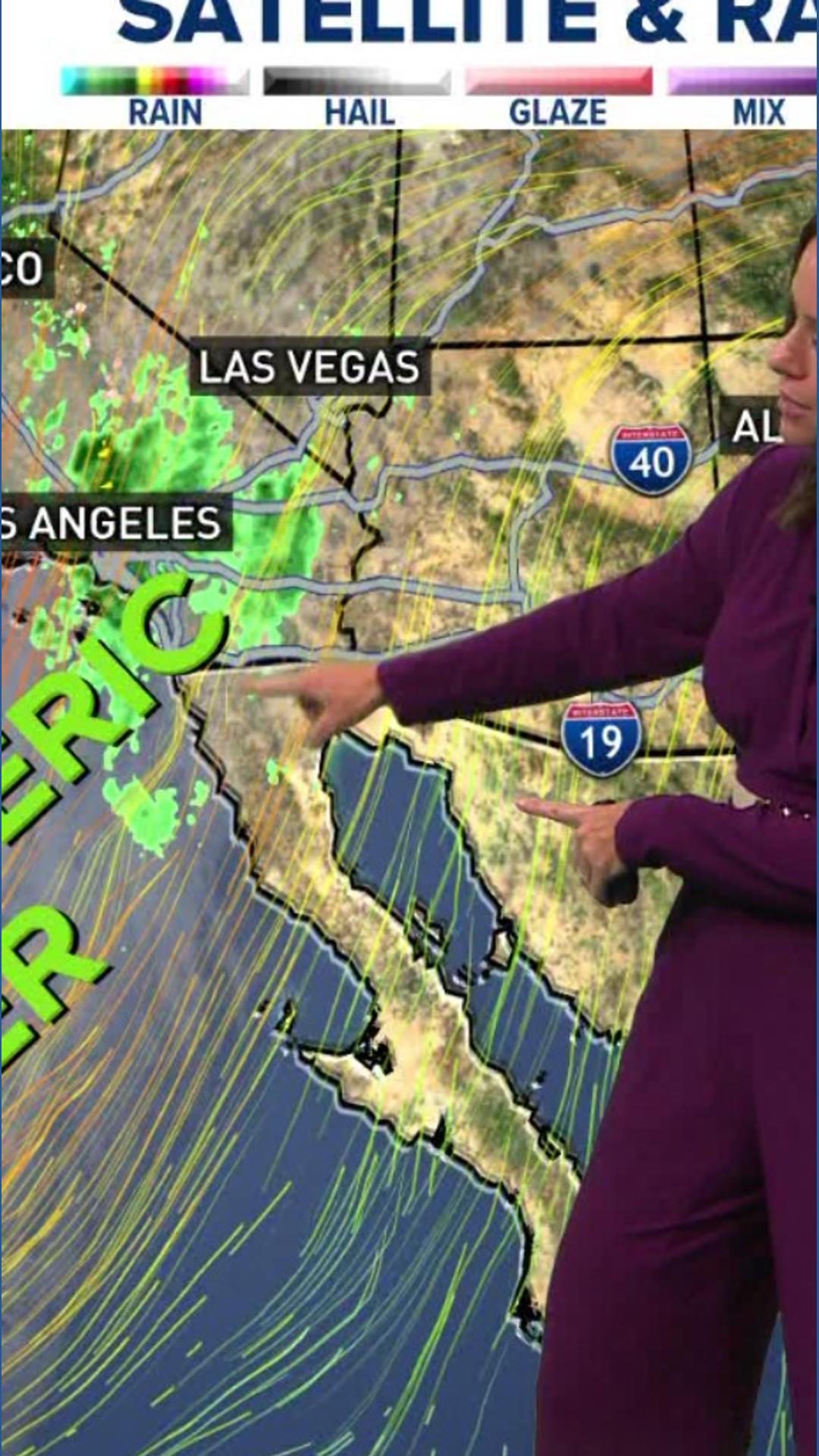 Atmospheric river hits Southern California with risks of flash floods ...