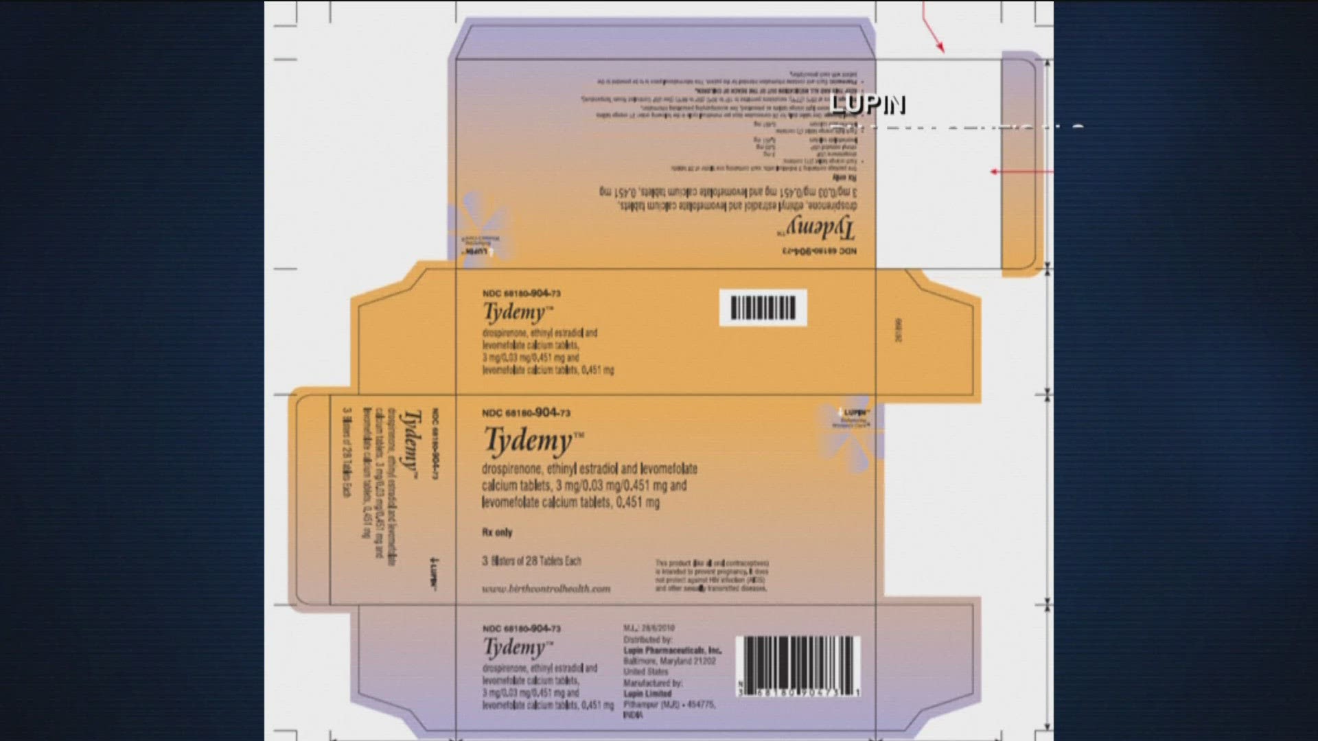 Tydemy is recalling two batches of the drug due to the risk of reduced effectiveness.