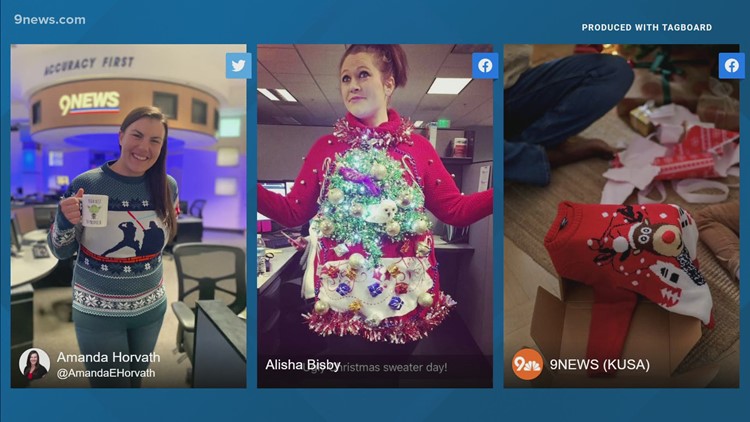 Friday is National Ugly Christmas Sweater Day Friday is National Ugly Christmas Sweater Day