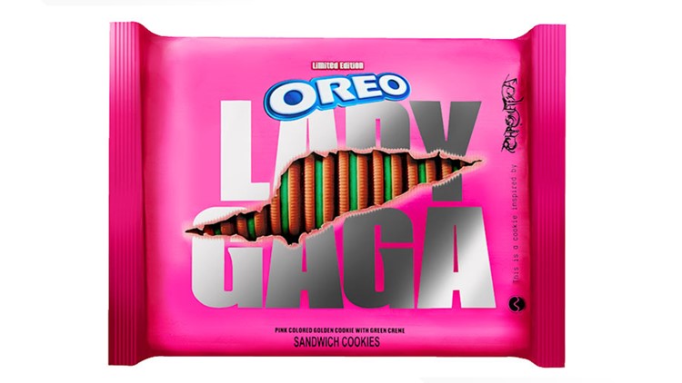 Lady Gaga-inspired Oreo cookies have arrived