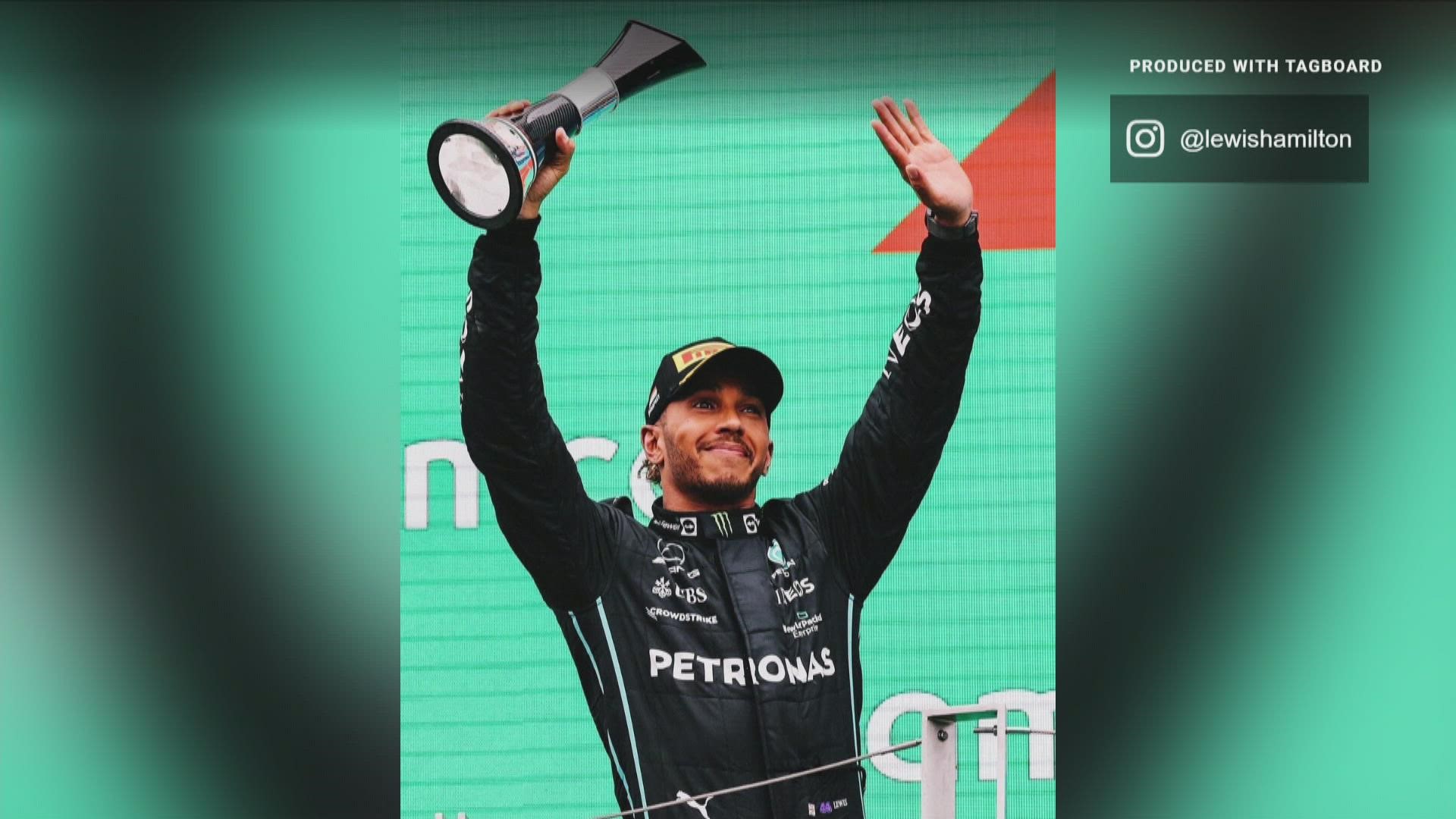 The Broncos announced Tuesday that Hamilton, a seven-time Formula One world champion, will be part of the new Walton-Penner family ownership group.