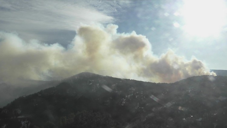 Wildfire in Boulder County 100% contained