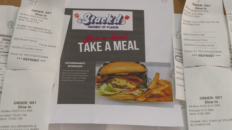 Castle Rock restaurant offers free meals to furloughed federal government workers