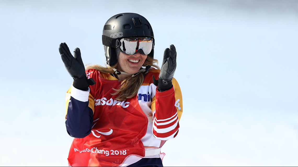 Ex-Marine and double Paralympic snowboarder Burdick accepts three