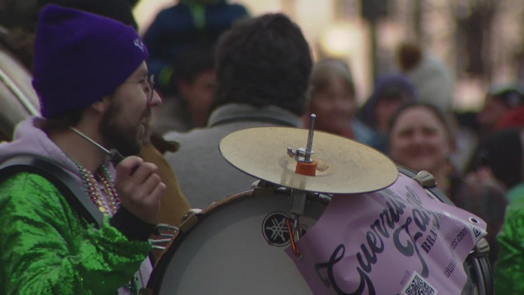 Olde Town Arvada puts on a Mardi Gras celebration of its own