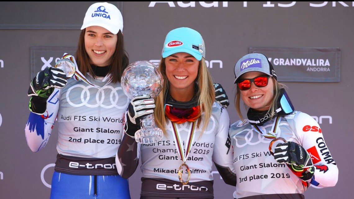 Shiffrin Wins Giant Slalom Race To Seal World Cup Title Wnep Com