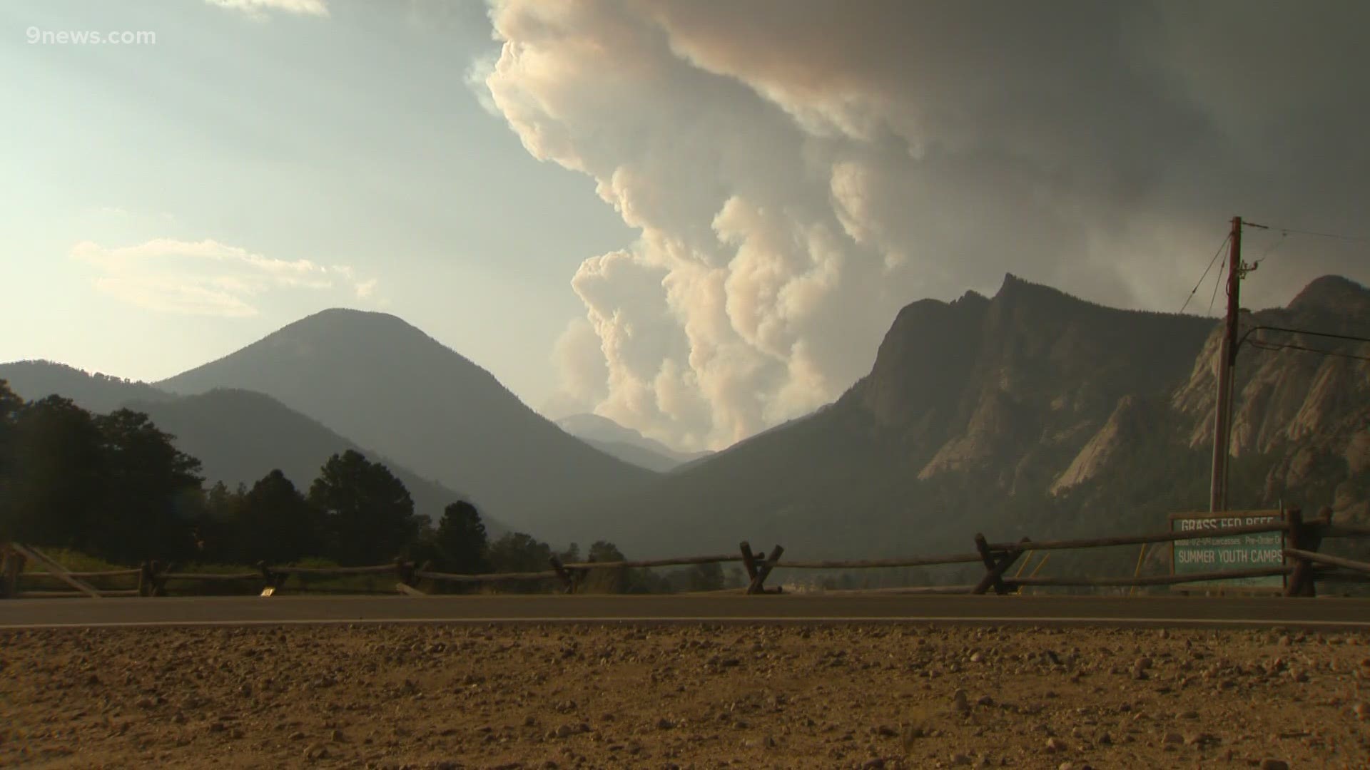 Photos Wildfire smoke turns skies orange, dumps ash on Colorado