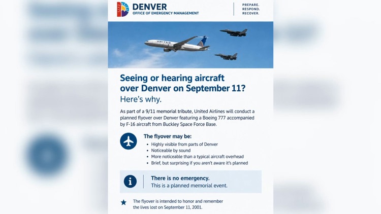 United Airlines Cancels Colorado 9/11 Flyover With Passenger Jet and Fighter Escorts