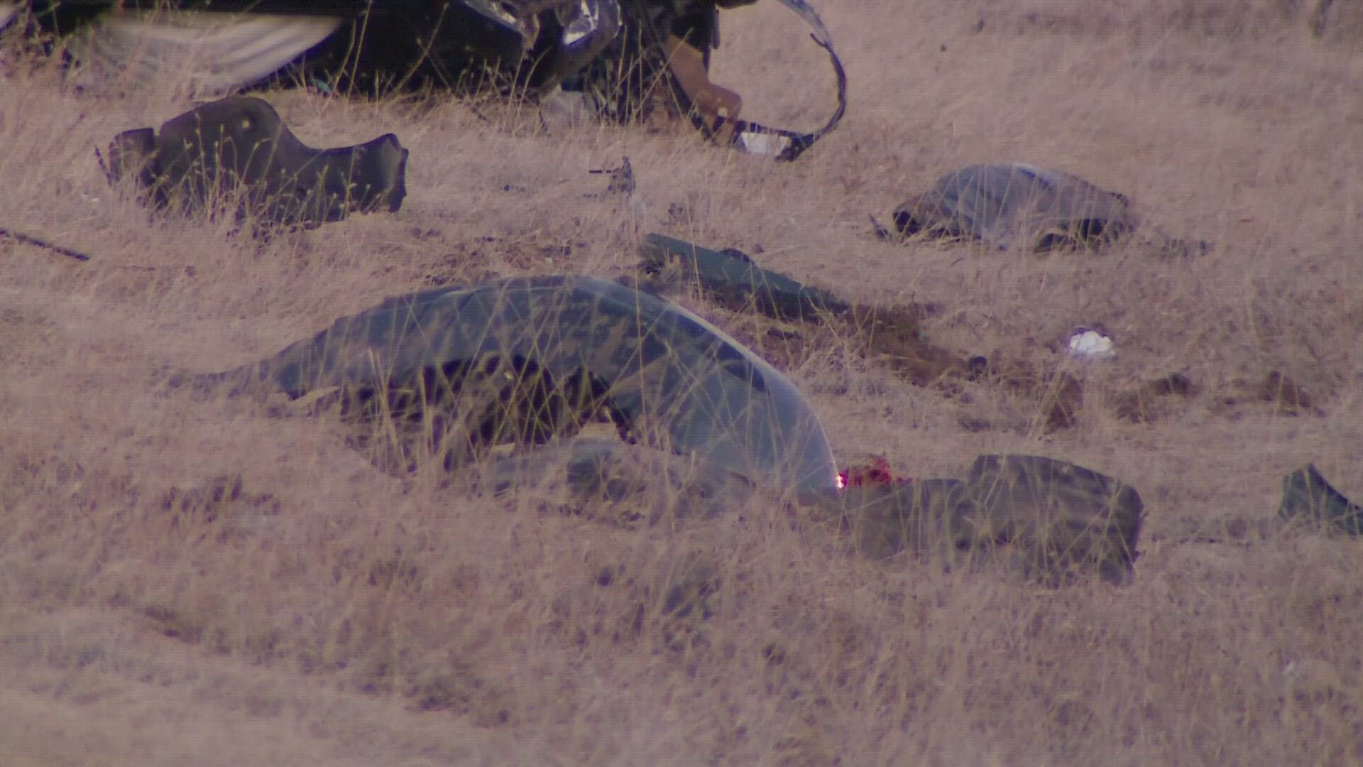 The crash happened off Highway 287 near Livermore — about 25 miles northwest of Fort Collins, Colorado.