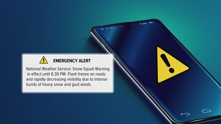 National Weather Service changing alerts for snow squalls