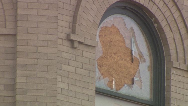 Tenant continues to display more swastikas after window is smashed, police investigating