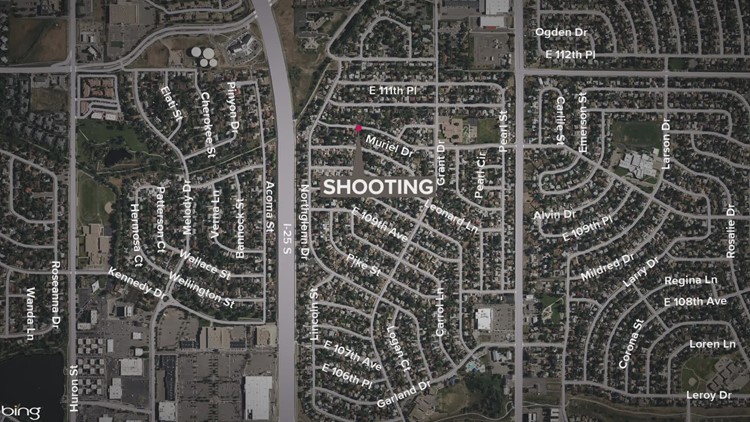 Northglenn Police searching for shooting suspect