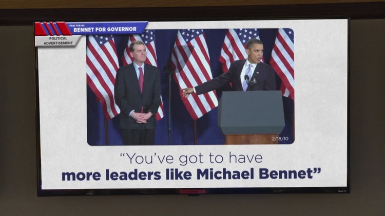 Pope, Obama and RBG appear in Colorado political ads, but none have endorsed the candidates