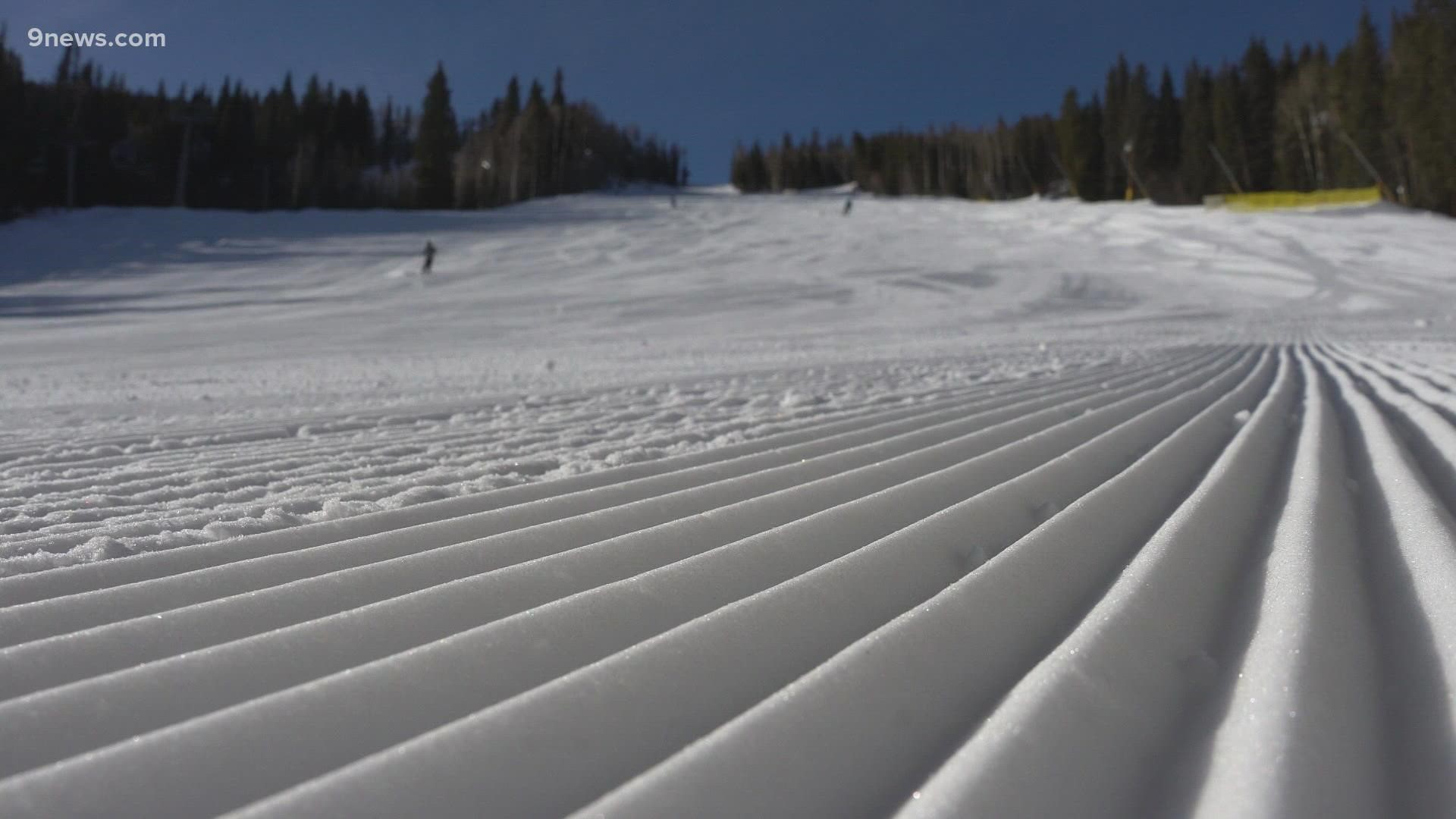 A lot of people are heading to Colorado to ski over spring break, but one group of skiers and snowboarders are doing it all in one day -- and for a good cause.