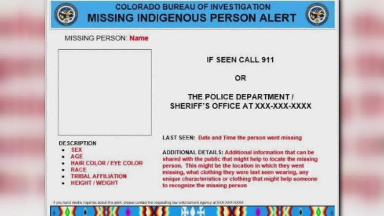 Peringatan baru untuk orang Pribumi yang hilang di Colorado