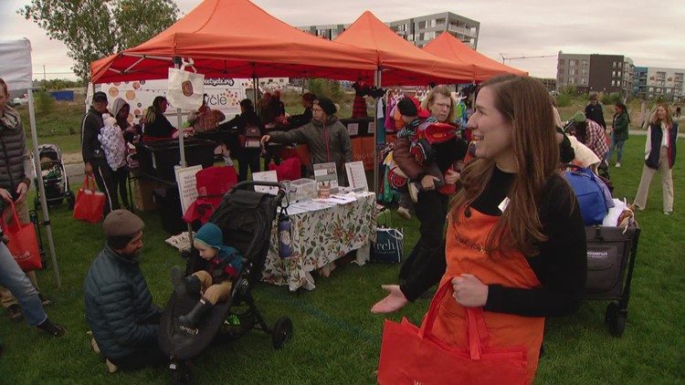 Colorado nonprofit 'Wecycle' holds free children's clothes shop