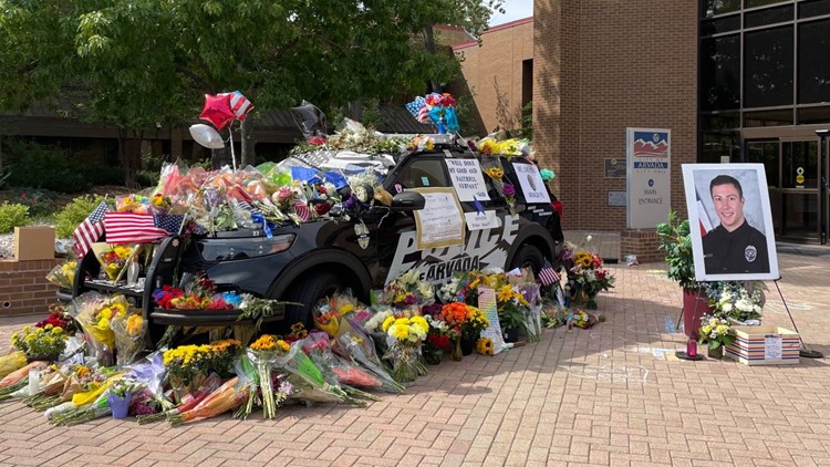 Arvada officer mourned by friends, co-workers and community