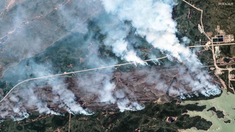Where is the smoke in Colorado coming from?