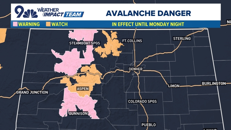 More mountain snow Saturday afternoon. Warm and dry in Denver