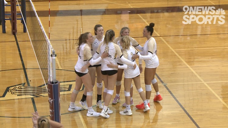 Rock Canyon volleyball sweeps past Cherokee Trail