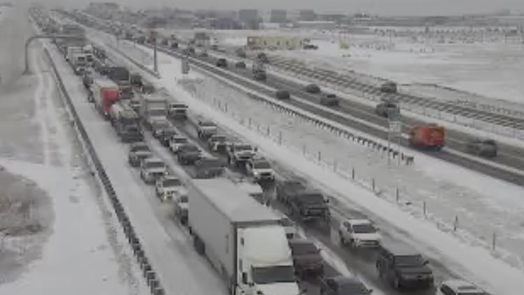 Colorado road conditions: Northbound I-25 closed in northern Colorado