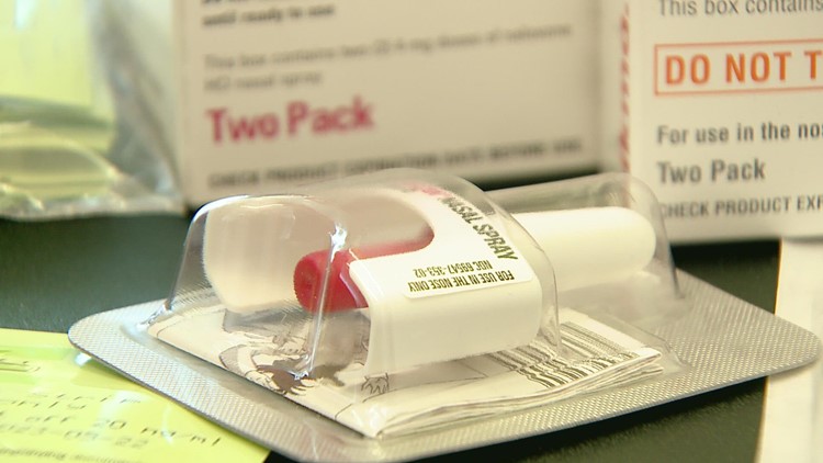 Nearly 30 school districts have received naloxone through state program