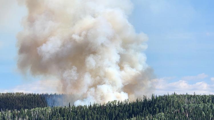 Crosho Fire 57% contained