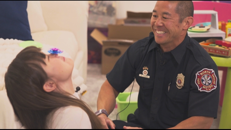 Local firefighter-paramedic dad creates 'sensory backpacks' to ease stress for kids during an emergency