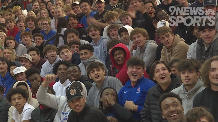 Cherry Creek celebrates fall state champions