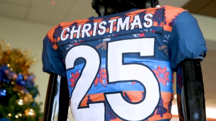 Broncos jokingly share idea for ugly Christmas sweater-inspired uniforms