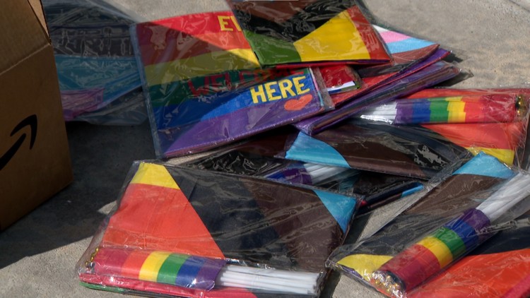 Longmont neighborhood unites to replace stolen Pride flags