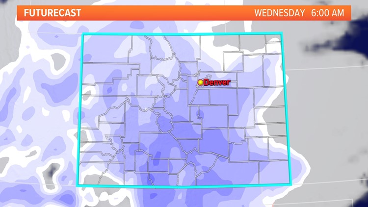 Salju kembali ke Colorado: Berapa banyak yang akan turun di area metro Denver