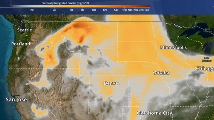 When will Colorado see relief from the smoke?