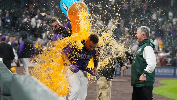 Díaz 7 RBIs, Cron 504-foot HR lead Rox over D-Backs 13-10