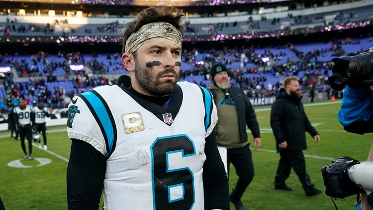 Panthers bench Mayfield; Darnold to start vs Broncos