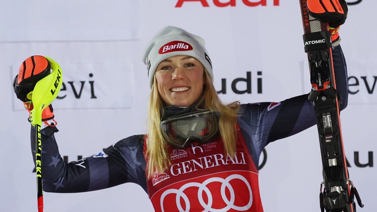Mikaela Shiffrin wins 2nd World Cup slalom in two days